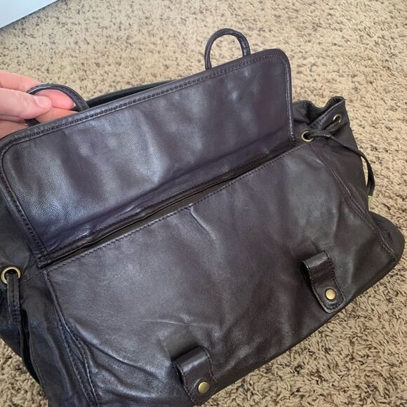 French connection | purple brown hand bag - Picture 4 of 8